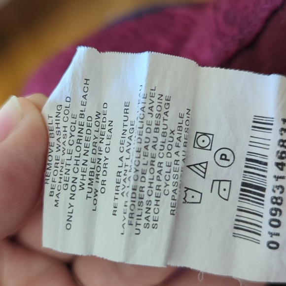 Motherhood Maternity Sleeveless Burgundy Floral Dress - Picture 13 of 13